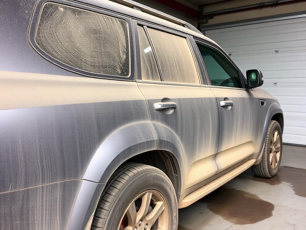 Exterior before